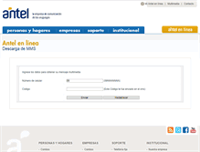 Tablet Screenshot of consultamms.ancelutil.com.uy